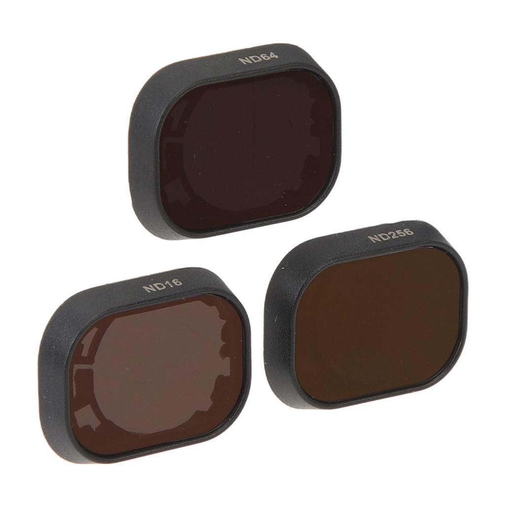 3 In 1 Drone ND Filter Set ND16 ND64 ND256 Optical Glass Multi Coated Neutral Density Filter Set