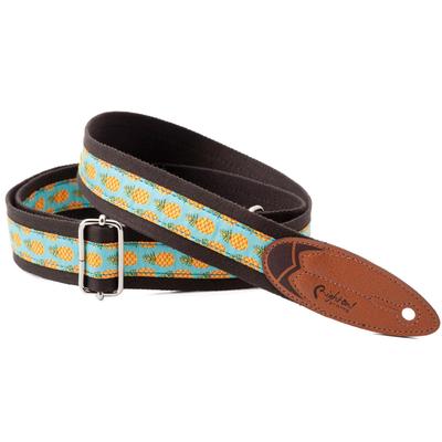 Правильно! Ремень Гитарный/Басовый Ремень, Ширина 1,5", Длина 35-60", Surf Malibu Brown [Официальный Японский Продукт]