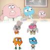 The Amazing World Of Gumball Cartoon Character Plush Doll With Short Pile Fabric For Gift And Display