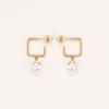 BELLA BOX Simple Stylish Female Earrings With Simulated Pearl Temperament Sweet Ear Piercing Accessories For Women Fashion Jewelry