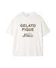 Gelato Pique HOMME Dog Print PMCT244951OWHTL T-Shirt