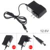 12.6V Power Adapter Charger with EU Plug and US Plug for Lithium Electric Drill/Electric Screwdriver