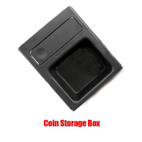 New Double Hole Car Styling Front Center Console Storage Box Coin + Cup Holder For BMW E46 Series 1999-2006 51168217953