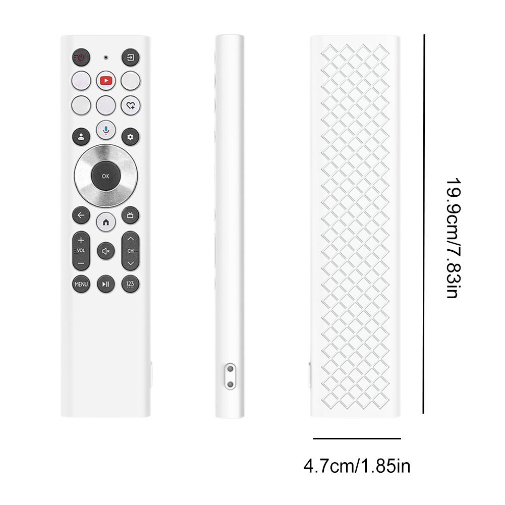 Силиконовый защитный чехол для Hisense ERF6A80 ERF6G80H ERF6F80H Силиконовый чехол Чехол для пульта дистанционного управления ТВ Мягкий протектор