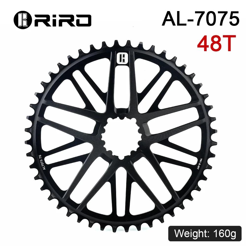 RIRO Road Bike Chainring CNC Direct Mount Narrow Wide Chainwheel Ultra-light AL7075-T6 Aluminum Alloy Bicycle Disc MTB Parts