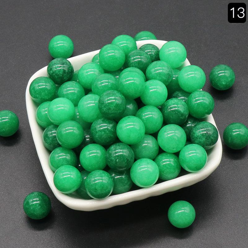 1189-12ММ Натуральная круглая хрустальная бусина, без отверстия, мини-маленький шарик для DIY ювелирных изделий и поделок