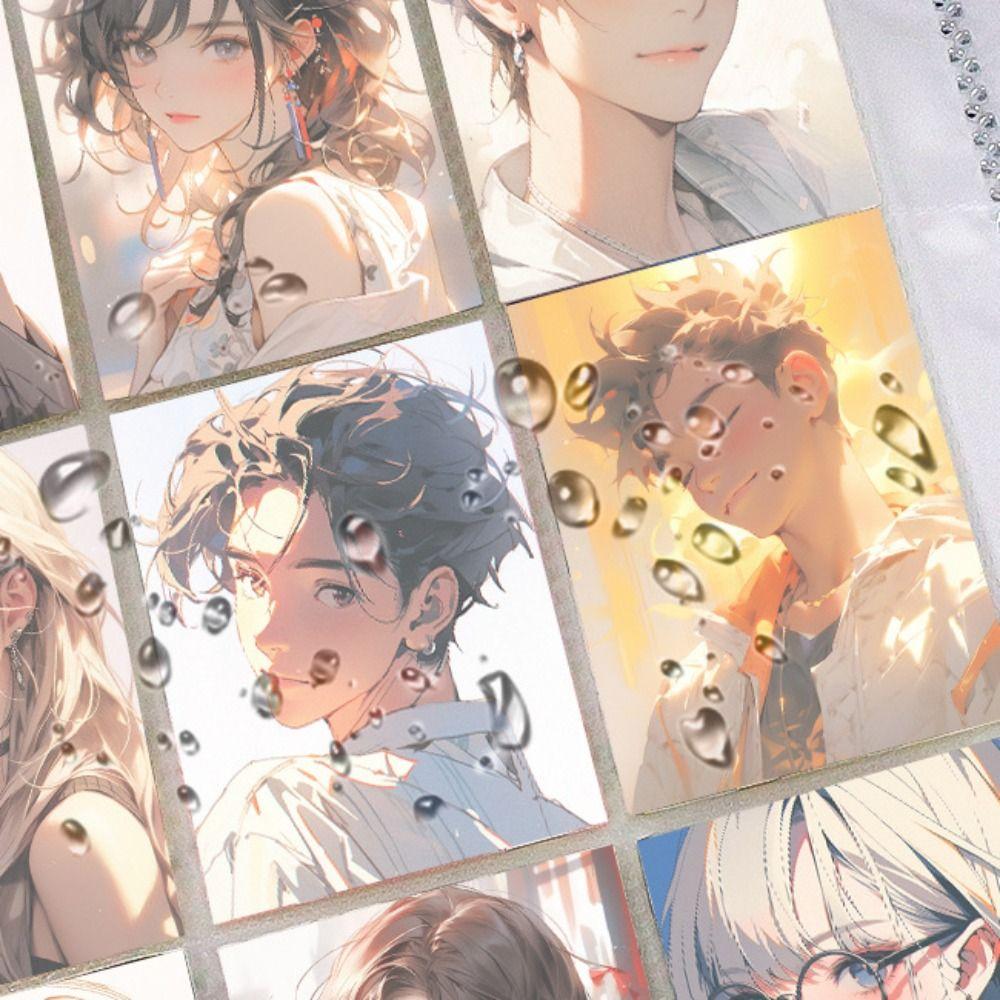 3 Inch Binder Photocard Holder A4 Small Card Collect Book Photo Album Binder Fans Supplies