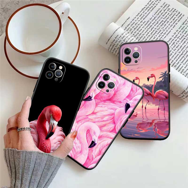 UP29 Flamingos Pink bird flower Case for Motorola Edge 60 60s 70 G86 G56 G54 E14 G04S G45 G54 G64 S30 S50 X30 X40 X50 Pro Power