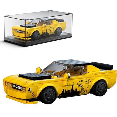 Форма King Speed Champion Challenger SRT Supercar 27051 Строительный набор Игрушка Коллекционная модель автомобиля Блок Детский подарок 8+(368 штук)