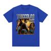 Thiccolas Cage Funny Meme Tshirt Unhinged Inappropriate Movie Lover Tshirts Absurd Crazy Cringe Exchange Gift Gag Joke Tshirts