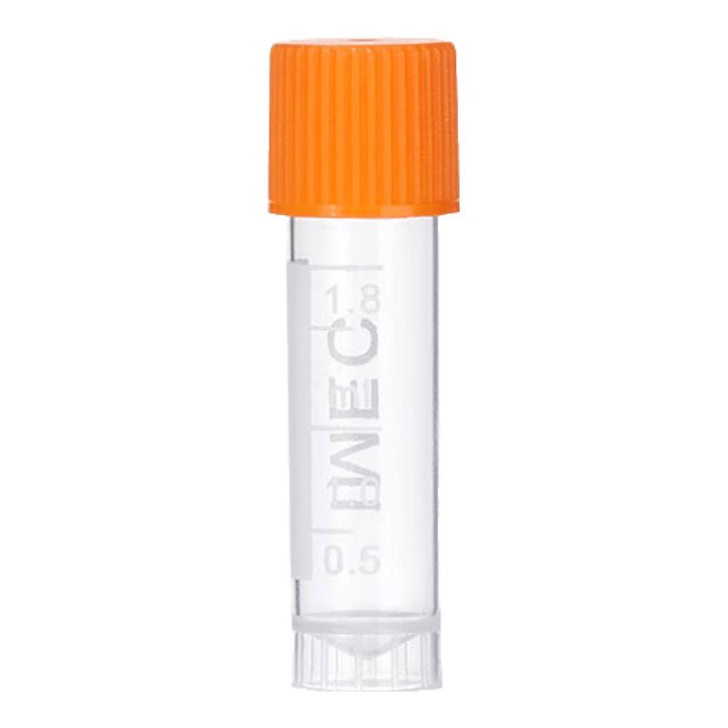 LABSHARK 1.8mL Plastic Cryotubes with Screw Cap