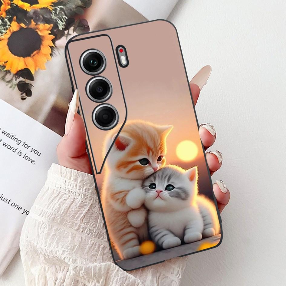 Чехол для Tecno Camon 40 2025 Новый Популярный Узор Бабочка Цветок Мягкий Силиконовый Чехол для Телефона Для Tecno Camon40 Pro CM6 CM5 Бампер