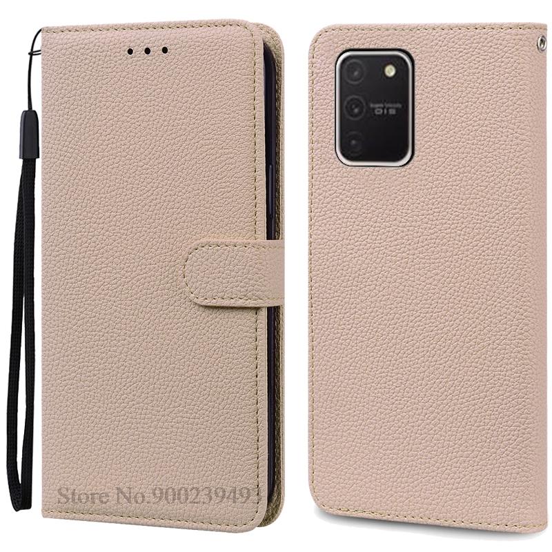 Для Samsung Galaxy S10 Lite Чехол G770F Силиконовый Роскошный Кожаный Флип Чехол Для Samsung S10 Lite Чехол Galaxy S10Lite Чехол-кошелек