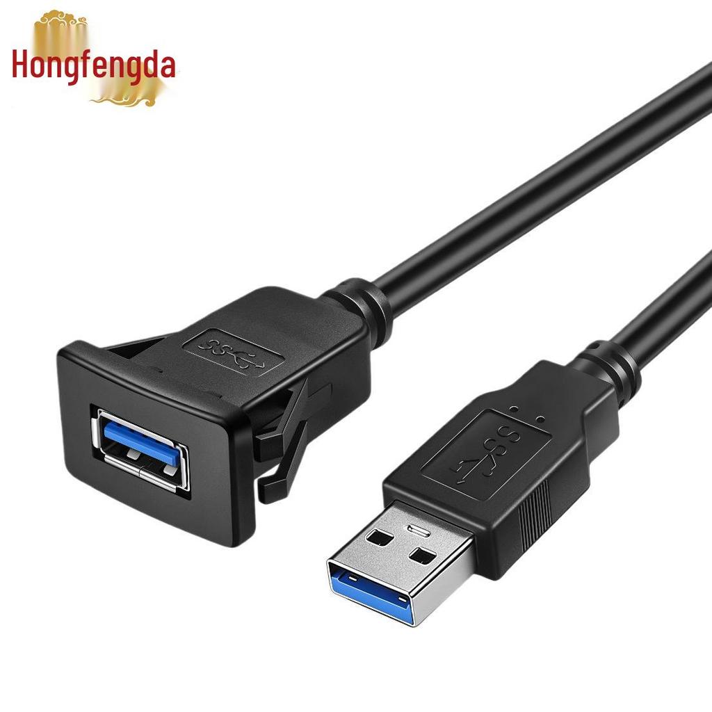 Водонепроницаемый USB 3.0 кабель-удлинитель "папа-мама" для автомобилей, мотоциклов и лодок, совместим с USB 2.0