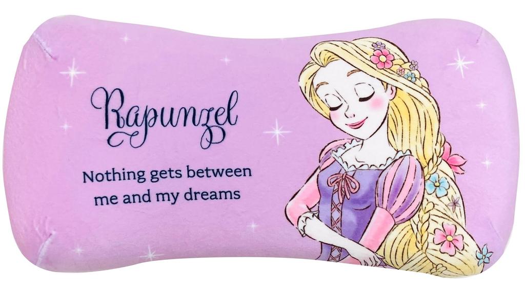 MORIPiLO Подушка Morishita из пены с эффектом памяти Disney Rapunzel 15x31 см, поддерживающая талию и спину, мягкая игрушка-подушка Disney Princess Purple 4621330