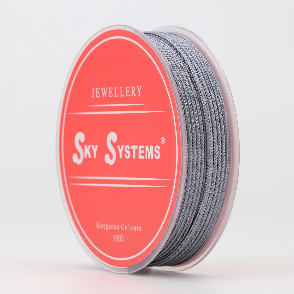 SKY ML316 1.5~3mm Jewelry Cord Braided Soft Smooth Handmade Rope Material for Bracelet Necklace Making