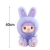 Мягкая длинношерстная кукла кролика, мультяшный кролик, мягкая игрушка, кролик, прессованная кукла, игрушка, подарок на день рождения