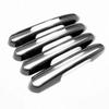 8PCS Carbon Fiber ABS Exterior Door Handle Bowl Cover For Toyota RAV4 2019-2020