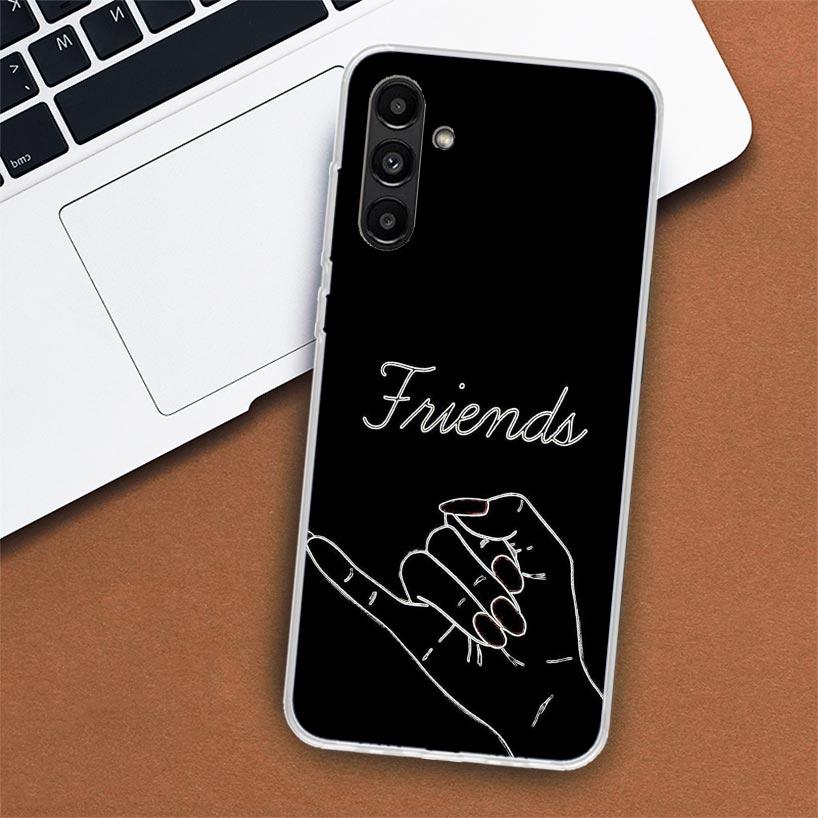 Girls Bff Best Friends Forever Phone Case For Samsung Galaxy A02S A12 A22 A32 A42 A52 A72 A51 A50S A71 A41 A31 A21S A70S A40 A30