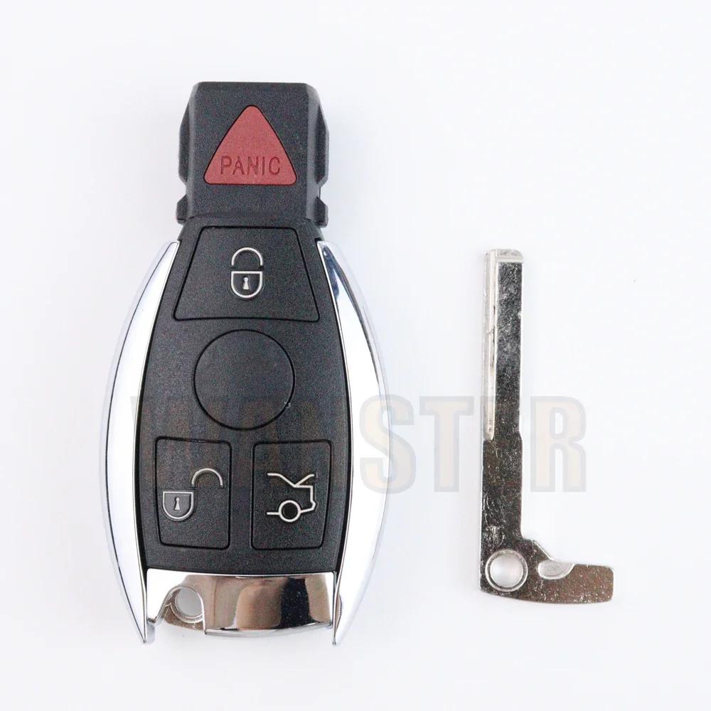 2 3 4 Кнопки Чехол Корпус Ключа Автомобиля Для Mercedes Benz W210 W212 E63 W202 W207 A/C/E/S Класс W203 W204 W205 W211 W221 W222