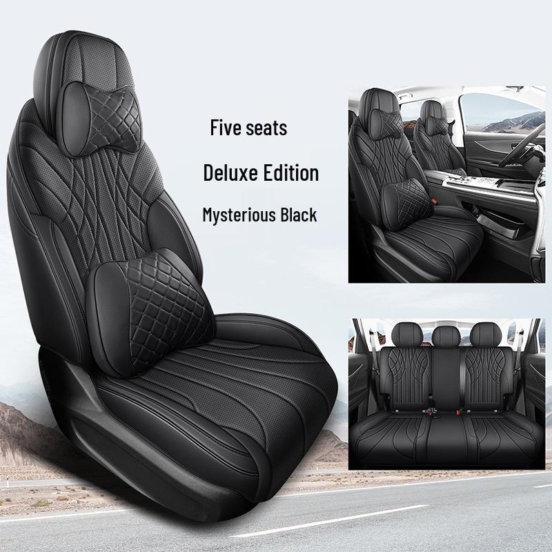 NNL Chery Tiggo 9 Custom Leather Car Seat Covers for 5 & 7-Seaters, Perforated and Sporty.