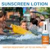 Солнцезащитный лосьон SPF 50 — длительное удержание влаги, защита от солнца на весь день, быстросохнущий, защита от солнца для женщин и мужчин, 80 мл
