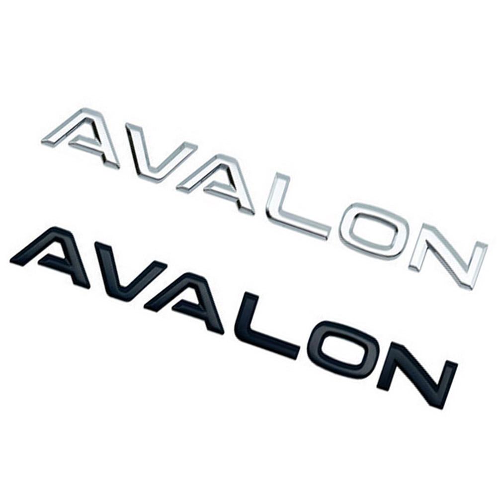 Для Toyota Avalon ABS Наклейка с логотипом Значок логотипа на багажник Аксессуары в стиле автомобиля Для боковых крыльев автомобиля
