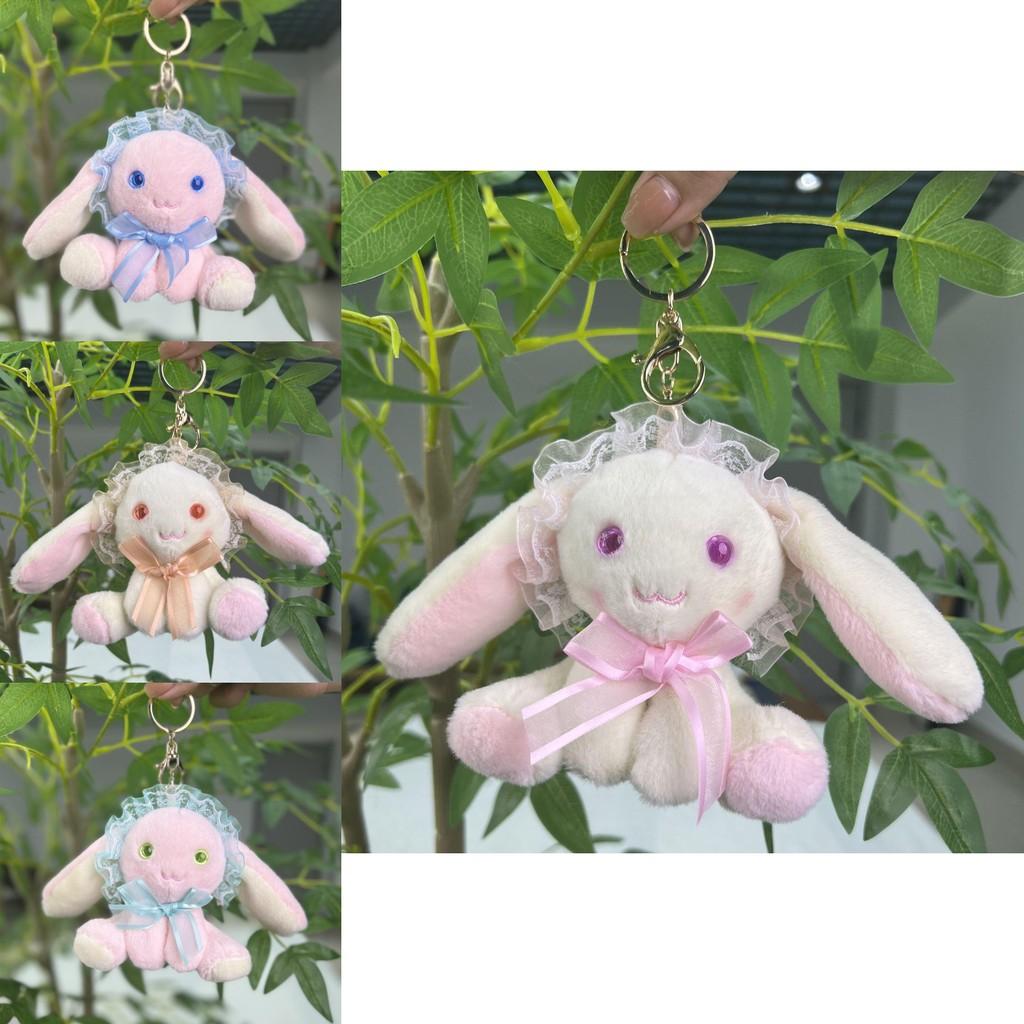 Soft And Cuddly Cartoon Bunny Plush Toy Keychain Perfect For Girls And Collectors