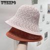 Летняя женская двухсторонняя шляпа рыбака, солнцезащитная и козырек от солнца, корейский стиль, универсальная тонкая дышащая шляпа от солнца