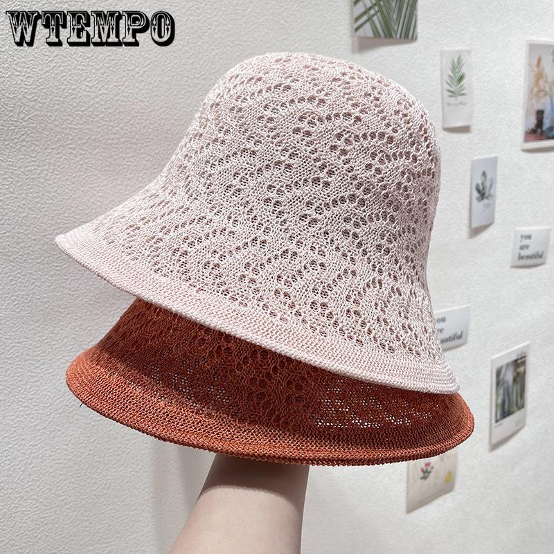 Летняя женская двухсторонняя шляпа рыбака, солнцезащитная и козырек от солнца, корейский стиль, универсальная тонкая дышащая шляпа от солнца