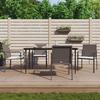VidaXL Garden Chairs and Cushions Set of 4 Brown 56x59x84 Cm Rattan 3187073