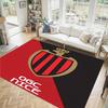 OGC Nice FC Дизайн Кристальный Велюровый Ковер Уютный Не?Нескользящий ковер с принтом для спальни, гостиной, прихожей