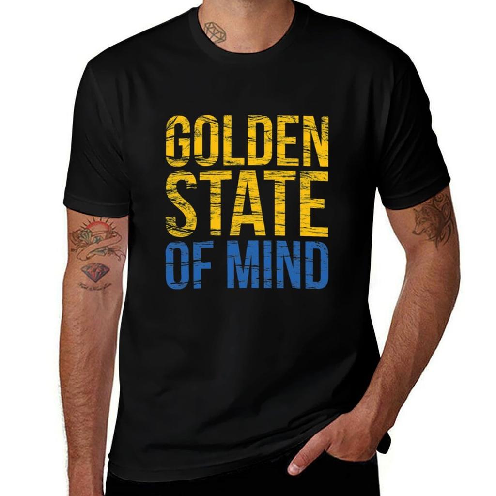 Golden State Of Mind Tshirt Work Utility Short Sleeve Shirt Tshirt