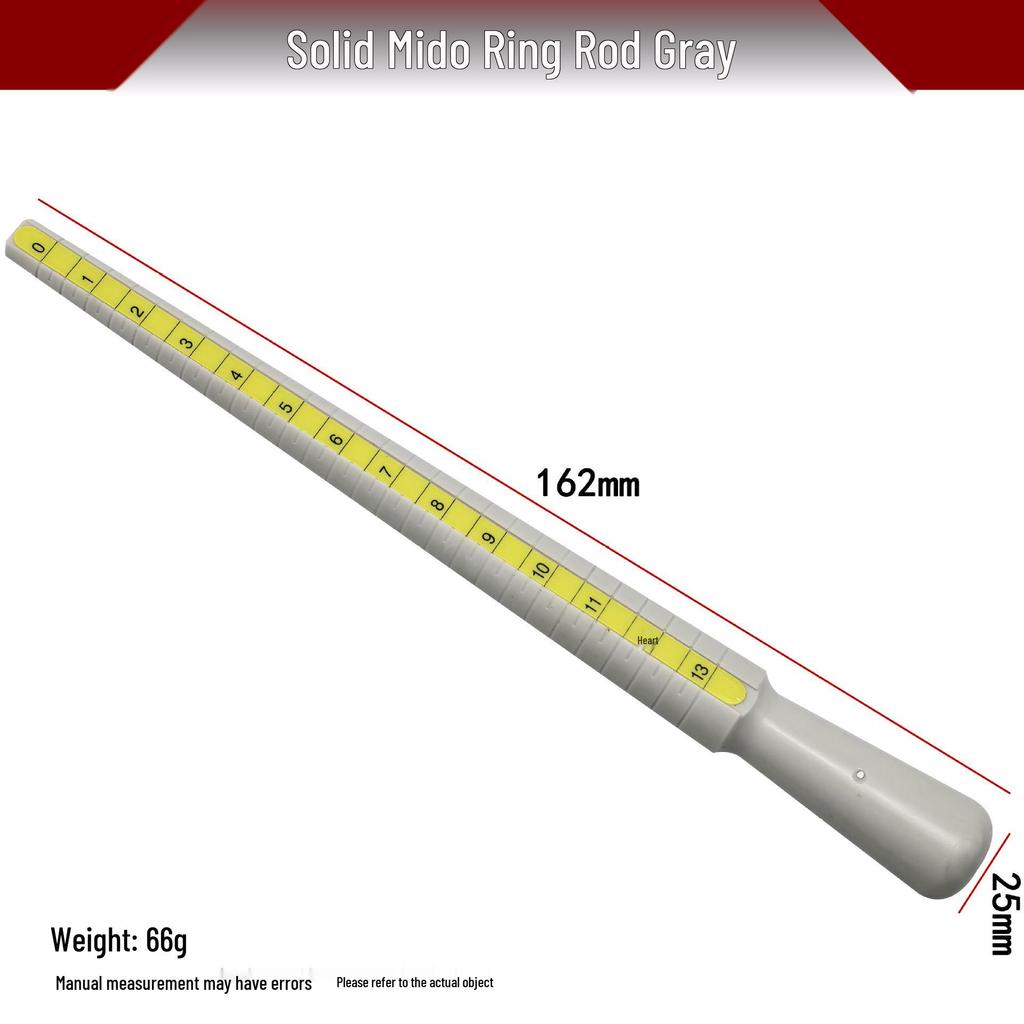 Professional US & Hong Kong Ring Sizer for Accurate Finger Measurement