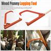 Rustproof Log Splitter Tool Steel Construction Log Puller Tree Cutting Tool  Home Garden