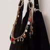 Stylish Lanyard Turkish Evil Eye Pendant Beaded Tassel Key Chain  Girls Gifts