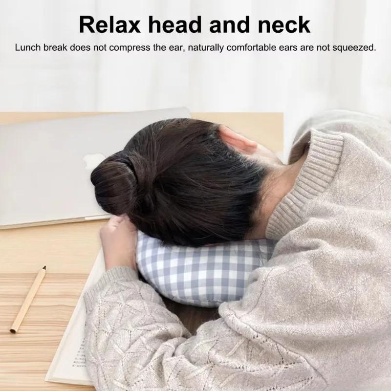 Ear Piercing Pillow for Side Sleepers, Donut Pillow with Hole for Ear Pain Relief Neck Head Support Protector for Healing Ear