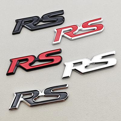 3D ABS Наклейка на Автомобиль Логотип Буквы RS Значок Заднего Багажника Для Road Sport Cruze Camaro Trax Blazer Malibu Аксессуары