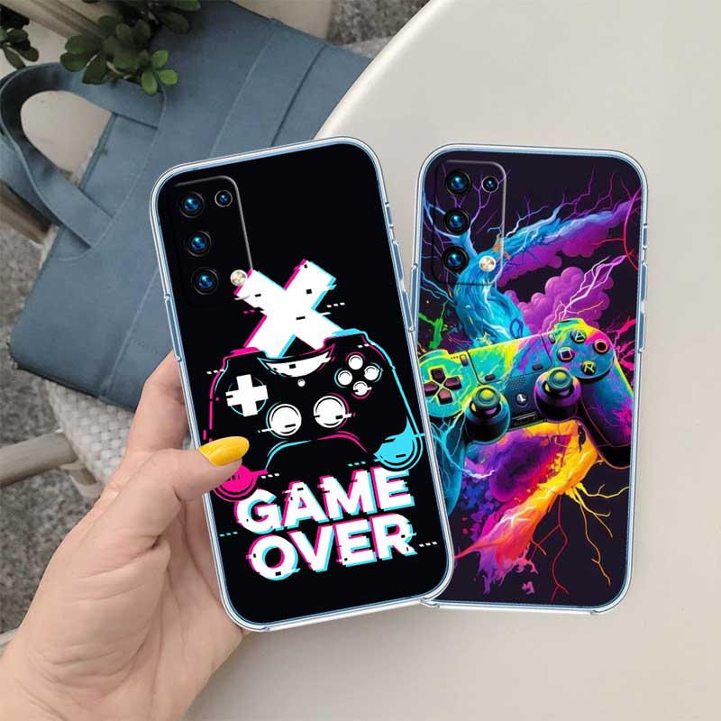Прозрачный чехол для телефона RE32 Game Over для LG K22 K30 K40 K40S K41 K42 K50 K50S K51 K51S K52 K61 K62 K71 K92 Q60 Q61 V40 V50 V60