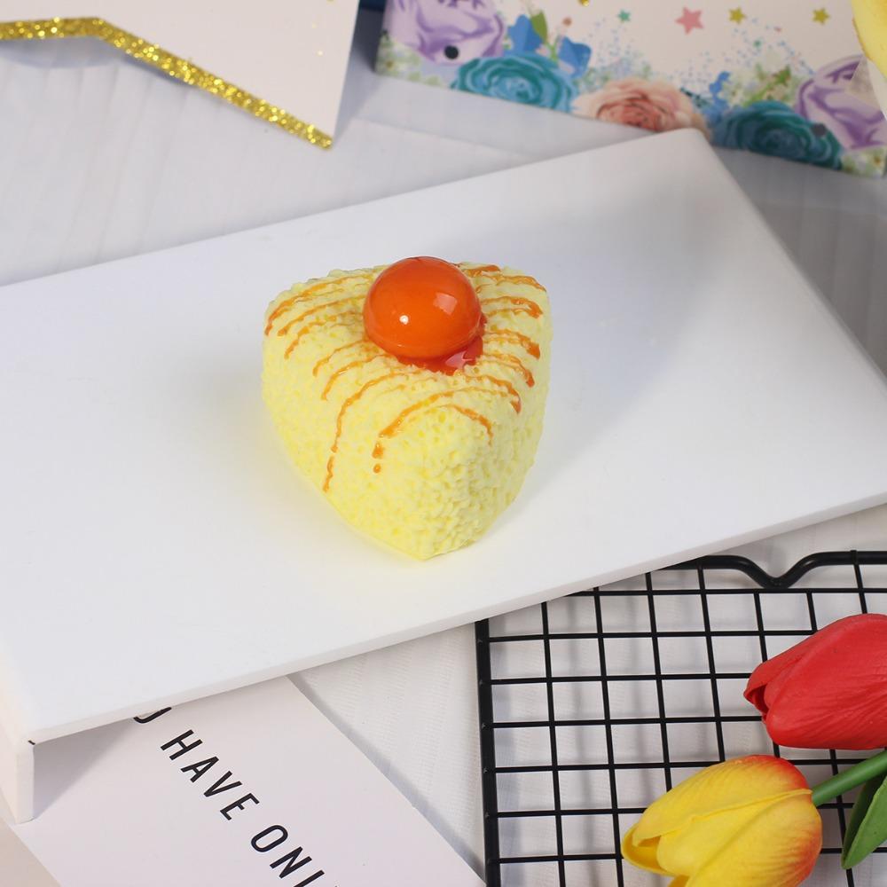 Foam Like Waffle Cake Squishy Glossy Topping Pastry Look Slow Rising Squishy Realistic Cute Soft Bread Squishy Stress Relief