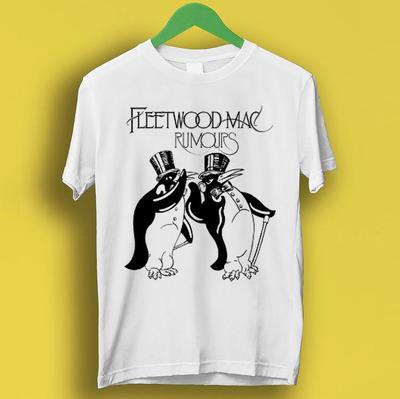 Fleetwood Mac Пингвины Рок-группа Музыка Бестселлер Подарок Футболка P2830