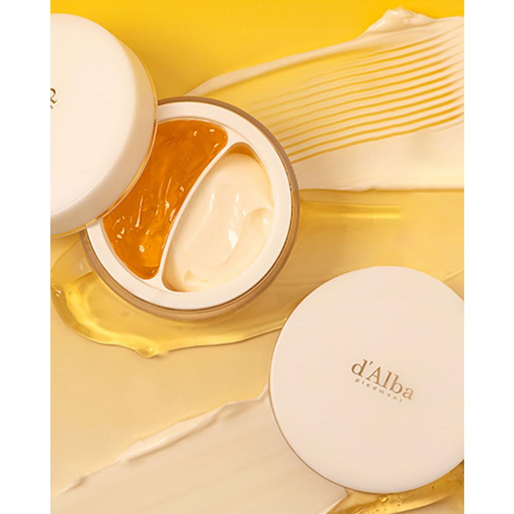 d'Alba Двойная сыворотка и крем White Truffle 70 г + сыворотка Aqua 35 г + 1 питательная маска