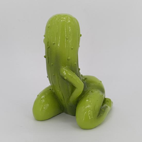 Сексуальное украшение в виде соленья, ручная работа, статуэтка пикантного соленья из смолы, настольная дерзкая фигурка в виде соленья, розыгрыш, подарок для любителей солений