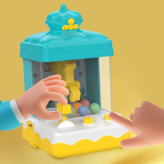 Cute Entertainment Hand-eye Coordination Cognition Ability Mini Clawing Crabbing Candy Machine Toy Kids Claw