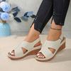 Fashion Ladies Shoes 2025 Wedges Women's Sandals Casual Open Toe Sandals Women New Summer Platform Shoes Woman Light Comfort Sandalias