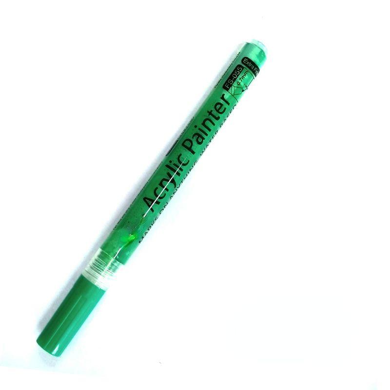 Набор акриловых маркеров - 0,7 мм Водостойкие чернила на основе жидкости для искусства и ремесел на различных поверхностях