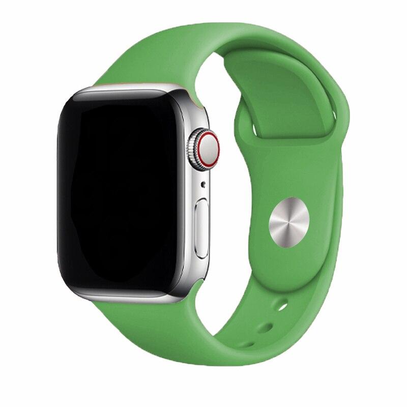 Silicone Strap For Apple Watch Band 44mm 49mm 45mm 41mm 40mm 42mm 38mm Bracelet Iwatch Series 9 7 Se 3 4 5 6 8 Ultra2 Band