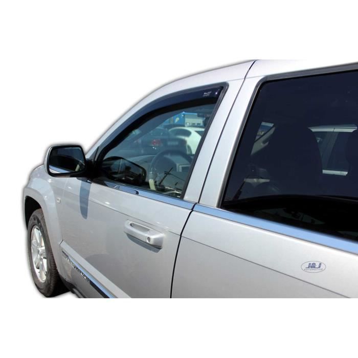 J&J AUTOMOTIVE | Heko Deflecteurs d'air Déflecteurs de Vent Pour Jeep Grand Cherokee 2005-2011