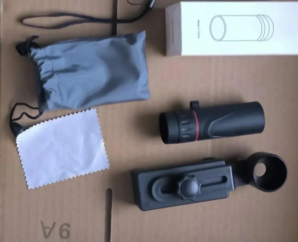 30x25 Открытый HD Монокуляр Телескоп Портативный Мобильный Телефон Телескоп с Держателем Кемпинг Охота Наблюдение За Птицами Телескопы