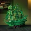 Rubik's Cube 3D Flying Dutchman Pirate Ship: Challenging DIY Model for Adults